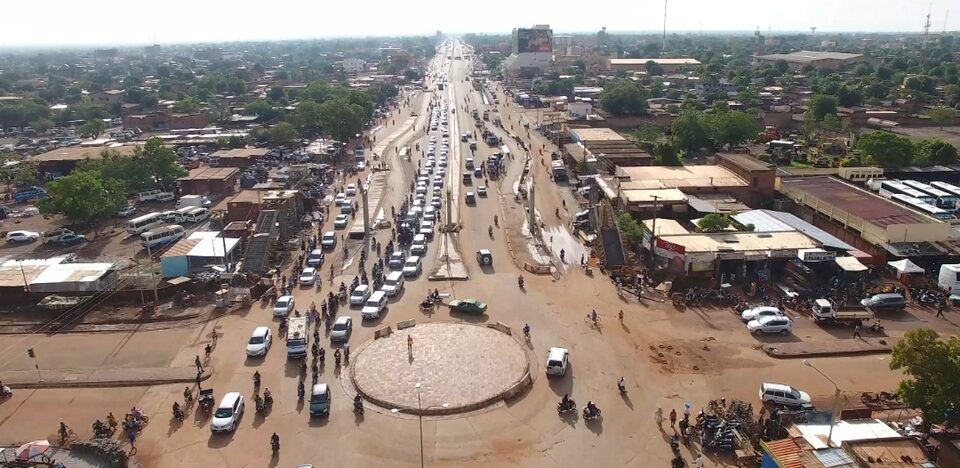 Traffic et embouteillages vers le centre de la Capitale