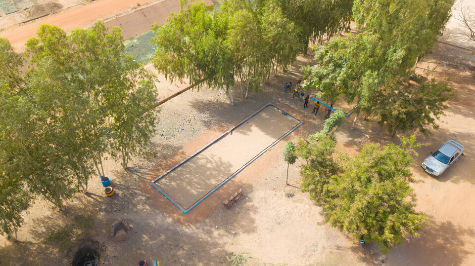 Terrain de pétanque