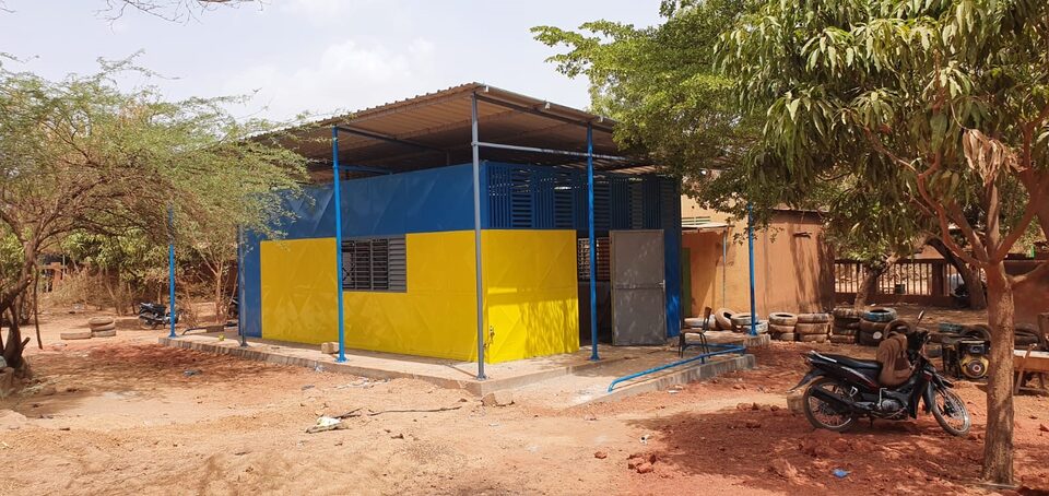 Extension de la médiathèque : construction d'une salle de lecture et d'étude temporaire