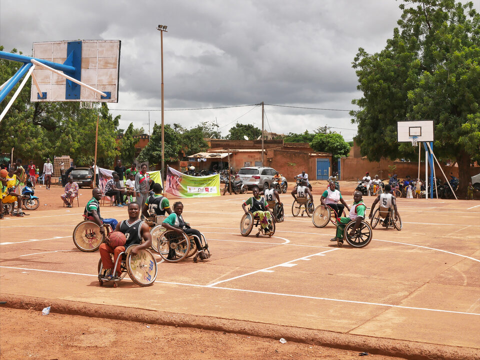 Compétition de handibasket