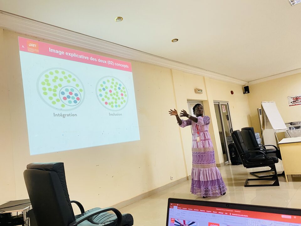 Formation sur l'inclusion dispensée par la pépinière à l'ensemble des acteurs de projets
